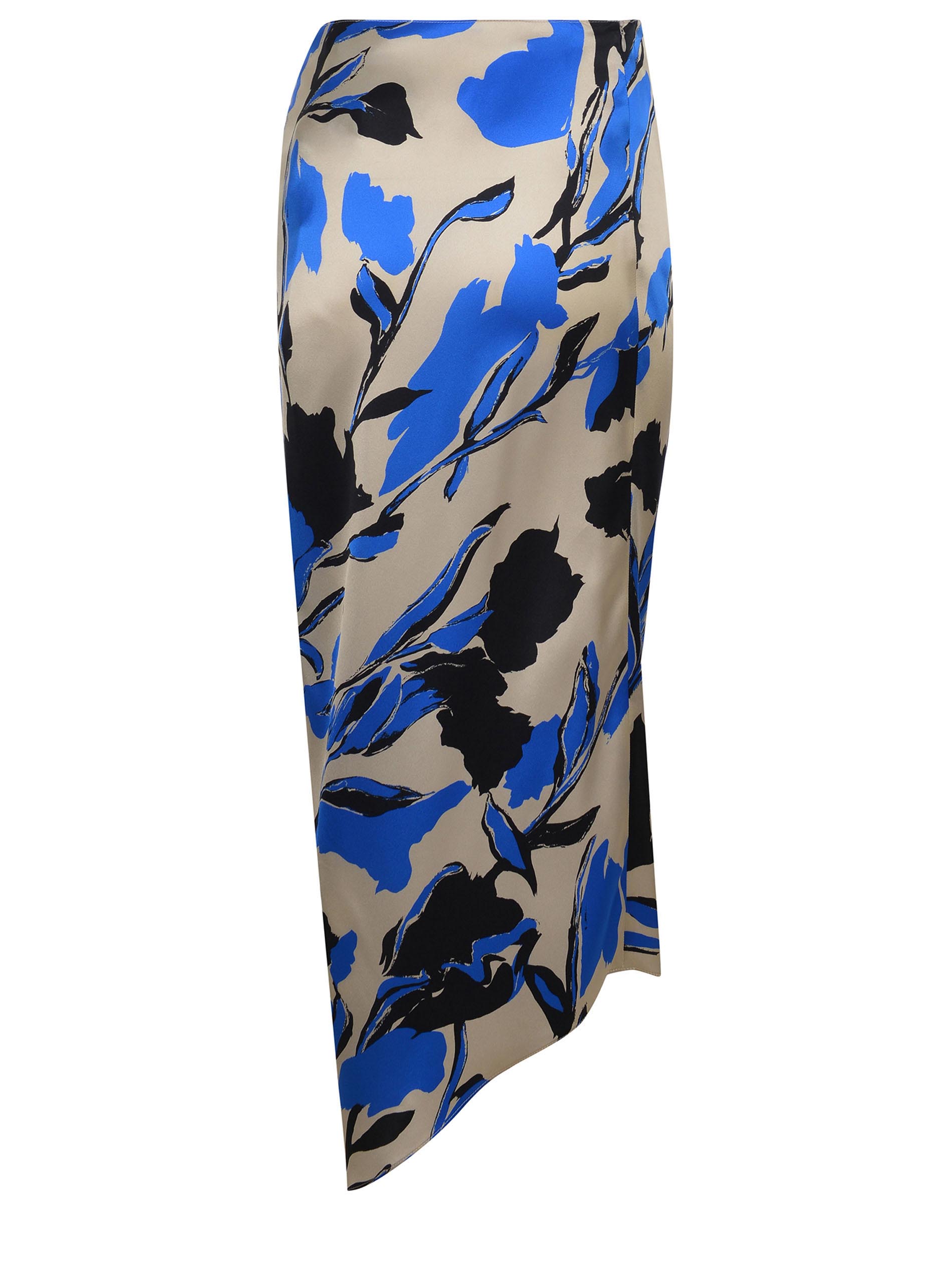 ☆MaxMara☆入手困難☆エレガントAsymmetrical Skirt/CHOPIN Printed satin asymmetrical skirt, sand | 